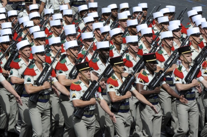 Солдаты Французского иностранного легиона