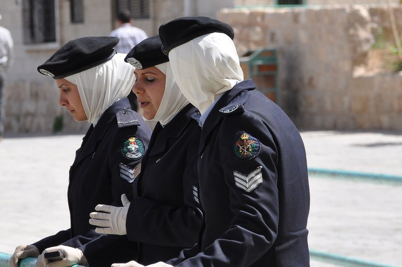 Сотрудницы полиции Иордании