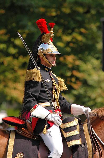 капитан кавалерийского полка французской республиканской гвардии