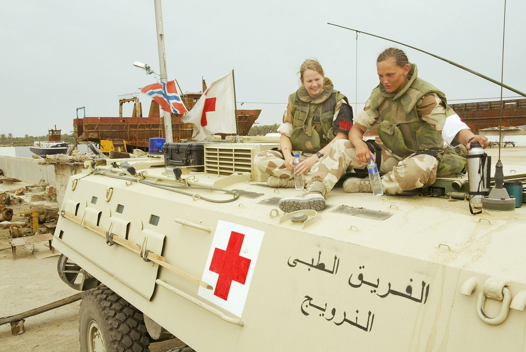 Норвежский контингент в Ираке. 2004 г.