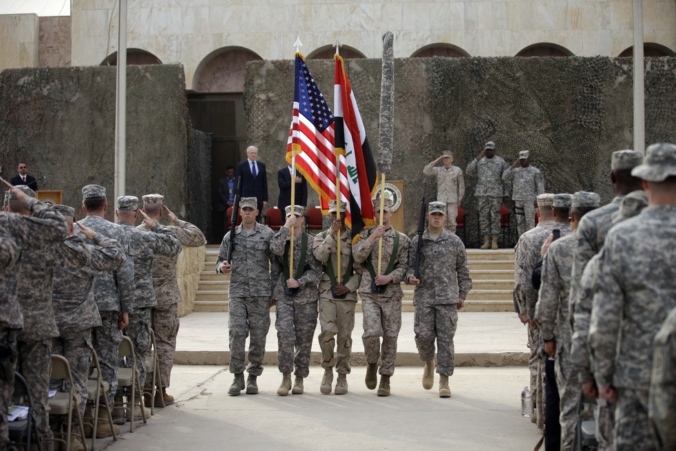 Торжественная церемония по случаю завершения военной миссии США в Ираке, 15 декабря 2011 года в Багдаде