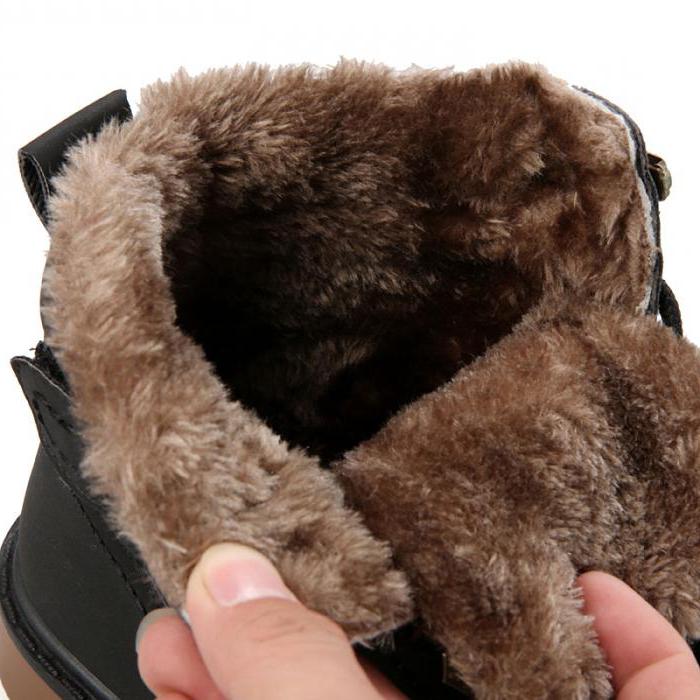 Зимняя обувь современные материалы